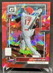 Shohei Ohtani [Red Ice] #141 Baseball Cards 2022 Panini Donruss Optic Prices