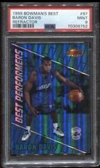Baron Davis [Refractor] Basketball Cards 1999 Bowman's Best Prices