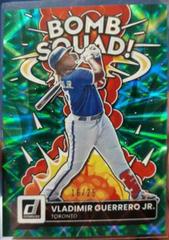 Vladimir Guerrero Jr. [Green] #BS-2 Baseball Cards 2022 Panini Donruss Bomb Squad Prices