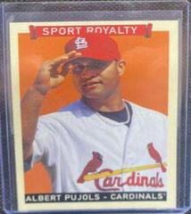 Albert Pujols [Mini Black Back] #270 Baseball Cards 2008 Upper Deck Goudey Prices