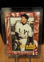 Christy Mathewson [Red] Baseball Cards 2024 Topps Grand Gamers Prices