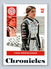 Toni Breidinger #12 Racing Cards 2022 Panini Chronicles Nascar Prices