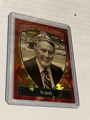 Vin Scully [Orange Crystal] #65 Baseball Cards 2013 Panini Cooperstown Prices