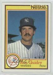 Ron Guidry Baseball Cards 1984 Topps Nestle Dream Team Prices