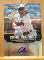 Connor Norby #AU-CN Baseball Cards 2022 Panini Prizm Draft Picks Autographs Prices