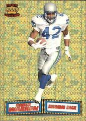 Chris Warren [Gold] #34 Football Cards 1994 Pacific Marquee Prisms Prices