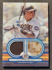 Manny Machado [Blue Single Player] #DR-MM Baseball Cards 2024 Topps Tribute Dual Relic Prices
