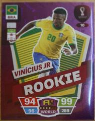 Vinicius Jr #10 Soccer Cards 2022 Panini Adrenalyn XL FIFA World Cup Qatar Prices