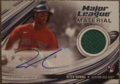 Jeter Downs #MLMA-JD Baseball Cards 2023 Topps Series 1 Major League Material Autograph Relics Prices