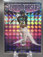 Jose Abreu #SC-2 Baseball Cards 2022 Panini Mosaic Storm Chasers Prices