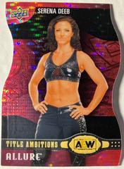 Serena Deeb [Pink] Wrestling Cards 2022 Upper Deck Allure AEW Title Ambitions Prices