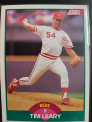 Tim Leary #52T Baseball Cards 1989 Score Traded Prices