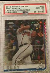 Austin Riley [Xfractor] #61 Baseball Cards 2019 Topps Chrome Update Prices