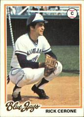 Rick Cerone #469 Baseball Cards 1978 Topps Prices