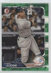 Aaron Judge [Green] #16 Baseball Cards 2019 Bowman Prices