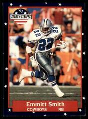 Emmitt Smith #70 Football Cards 1991 Fleer Stars and Stripes Prices