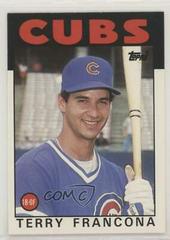 Terry Francona #38T Baseball Cards 1986 Topps Traded Prices