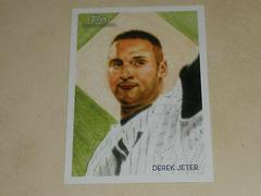 Derek Jeter [National Chicle Back] #36 Baseball Cards 2010 Topps National Chicle Prices