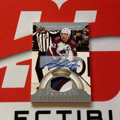 Gabriel Landeskog [Patch Autograph] #TG-12B Hockey Cards 2022 Upper Deck Trilogy Generations Prices