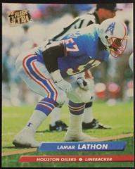 Lamar Lathon Football Cards 1992 Ultra Prices
