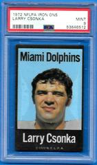 Larry Csonka Football Cards 1972 NFLPA Iron Ons Prices