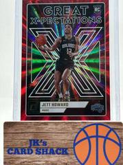 Jett Howard [Red Green] #11 Basketball Cards 2023 Panini Donruss Great X Pectations Prices