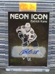 Patrick Kane [Autograph] #NI-16 Hockey Cards 2021 Skybox Metal Universe Neon Icon Prices