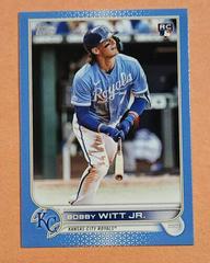 Bobby Witt Jr. [Father's Day Blue] #US100 Baseball Cards 2022 Topps Update Prices