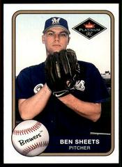 Ben Sheets #383 Baseball Cards 2001 Fleer Platinum Prices