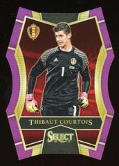 Thibaut Courtois [Purple Prizm Die Cut] Soccer Cards 2016 Panini Select Prices
