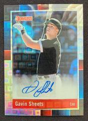 Gavin Sheets [Pandora] Baseball Cards 2022 Panini Donruss Optic Retro 1988 Signatures Prices