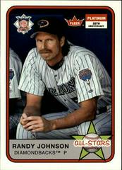 Randy Johnson #296 Baseball Cards 2001 Fleer Platinum Prices