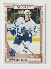 Matthew Knies #R-24 Hockey Cards 2023 Upper Deck OPC Glossy Prices