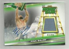 Finn Balor Wrestling Cards 2019 Topps WWE Money in the Bank Mat Relic Autographs Prices