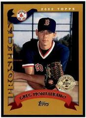 Greg Montalbano [Home Team Advantage] #690 Baseball Cards 2002 Topps Prices