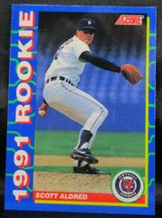 Scott Aldred #3 Baseball Cards 1991 Score Rookies Prices