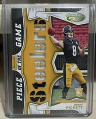 Kenny Pickett [Gold] #PG-KP Football Cards 2022 Panini Certified Piece of the Game Prices