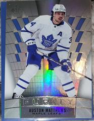 Auston Matthews Hockey Cards 2021 SP Game Used Purity Prices