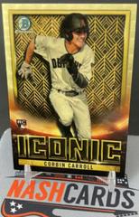 Corbin Carroll [SuperFractor] Baseball Cards 2023 Bowman Chrome Iconic Prices