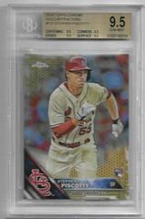 Stephen Piscotty [Gold Refractor] #132 Baseball Cards 2016 Topps Chrome Prices