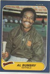 Al Bumbry #316 Baseball Cards 1986 Fleer Prices
