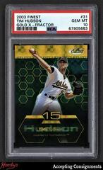 Tim Hudson [Gold Xfractor] #31 Baseball Cards 2003 Finest Prices