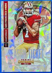 Colin Kaepernick [Cracked Ice Ticket] #3 Football Cards 2014 Panini Contenders Prices