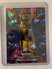 Chase Claypool [Blue Ice Prizm] Football Cards 2021 Panini Prizm Hype Prices