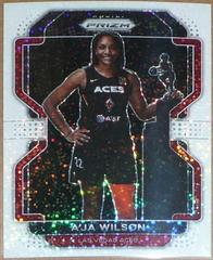 A'ja Wilson [White Sparkle] #128 Basketball Cards 2022 Panini Prizm WNBA Prices