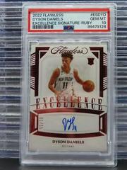 Dyson Daniels [Ruby] #43 Basketball Cards 2022 Panini Flawless Excellence Signature Prices