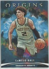 LaMelo Ball [Turquoise] #2 Basketball Cards 2021 Panini Origins Prices
