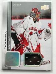 Thomas Milic [Jersey] Hockey Cards 2023 Upper Deck Team Canada Juniors Prices