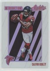 Calvin Ridley #CR Football Cards 2018 Panini Absolute Introductions Prices