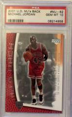Michael Jordan #MJ-82 Basketball Cards 2001 Upper Deck MJ's Back Prices